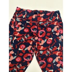 Lily Floral Knit Leggings Women's 2XL–3XL Stretch Pull-On Pants.       3936‎